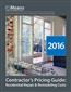 Contractor's Pricing Guide: Residential Repair & Remodeling 2016 Book